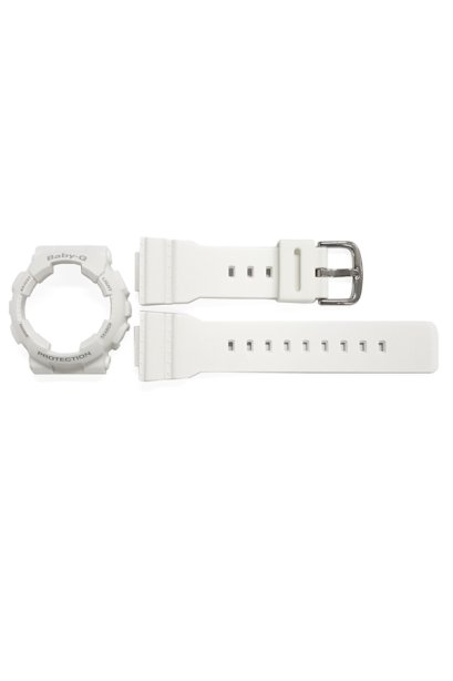 Casio Baby-G กรอบและสาย รุ่น BA-120-7B (สีขาวด้านฟ็อนเทา)